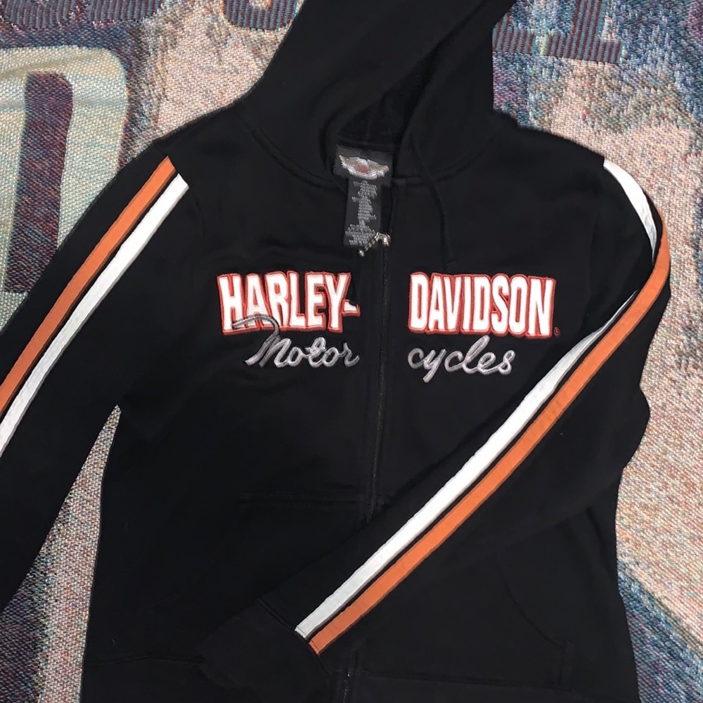 SOLD! Harley Davidson Zip up